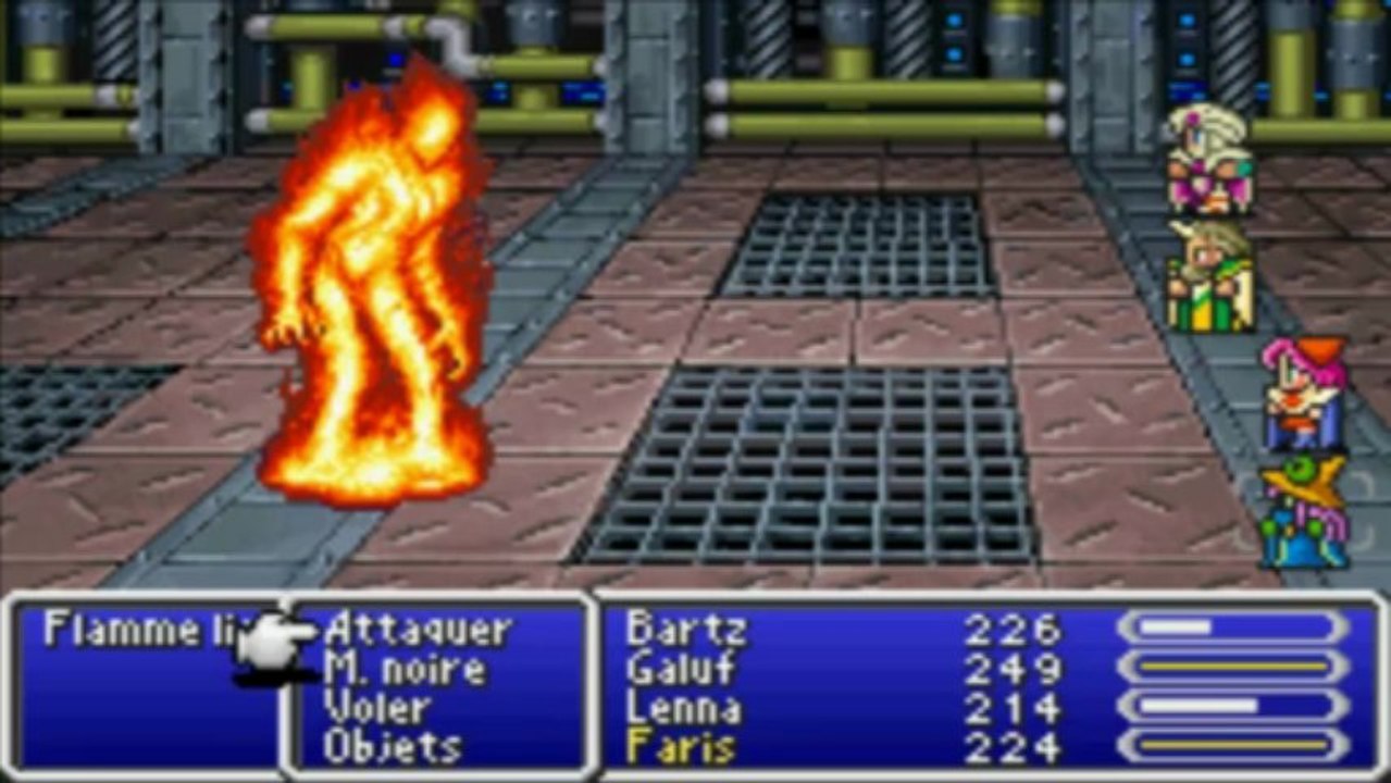 Final Fantasy 5 /04 Le crystal du feeeu