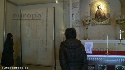 Una copia de la Sábana Santa se expone en Madrid