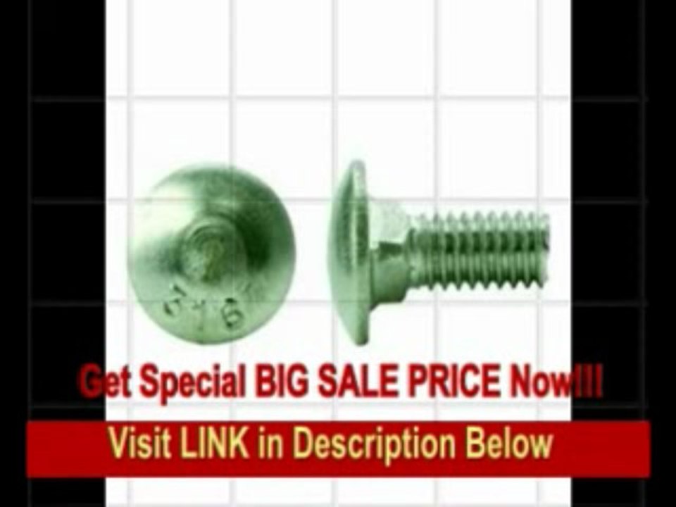 [BEST PRICE] DrillSpot 3/4-10 x 12 18-8 Stainless Steel Round Head Carriage Bolt