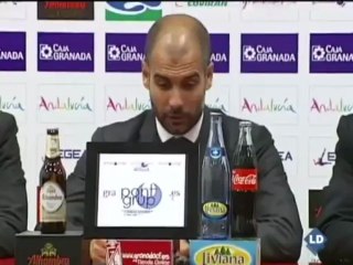 Guardiola quita importancia a que el Granda acabe con nueve jugadores