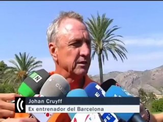 Johan Cruyff: "El Madrid juega bien pero el Barça gana títulos"