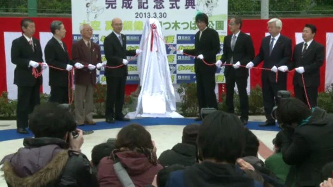 Manga: une statue d’Olive et Tom inaugurée à Tokyo