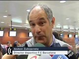 Zubizarreta habla sobre Guardiola y Laporta