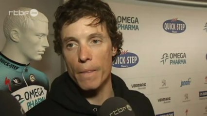 Sylvain Chavanel avant le Tour des Flandres 2013