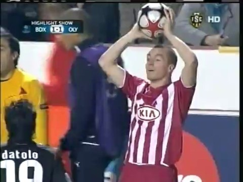 2010 (March 17) Bordeaux (France) 2-Olympiakos (Greece) 1 (Champions League)