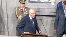 Italia, Napolitano smentisce le voci di dimissioni...