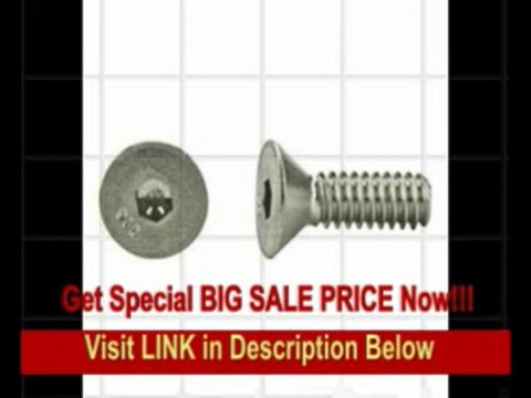 [BEST BUY] DrillSpot 3/4-10 x 2 316 Stainless Steel Flat Socket Cap Screw79