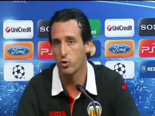 Télécharger la video: Mata y Emery hablan del enfrentamiento entre el Chelsea y el Valencia