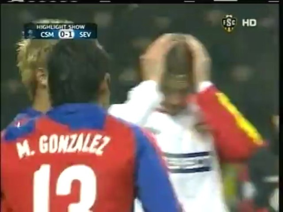 2010 (February 24) CSKA Moscow (Russia) 1-Sevilla (Spain) 1 (Champions League)
