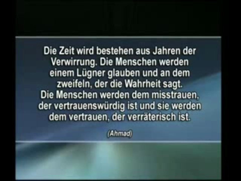 WUNDER DER WELT -Die Zeichen des jungsten Tages-Sozialer Verfall