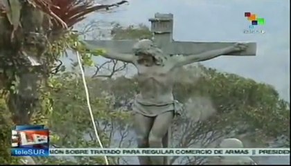 Colombia: miles de fieles visitan el Santuario de Monserrate