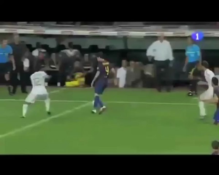Tángana de la final de la Supercopa