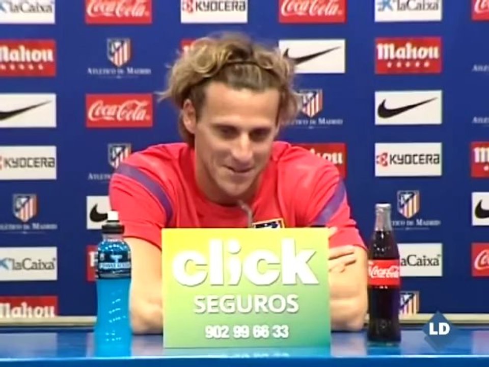 Diego Forlan: "Contento de volver"