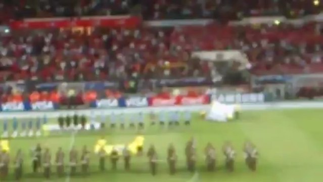Himno Nacional De Chile (chi vs uru) Estadio Nacional