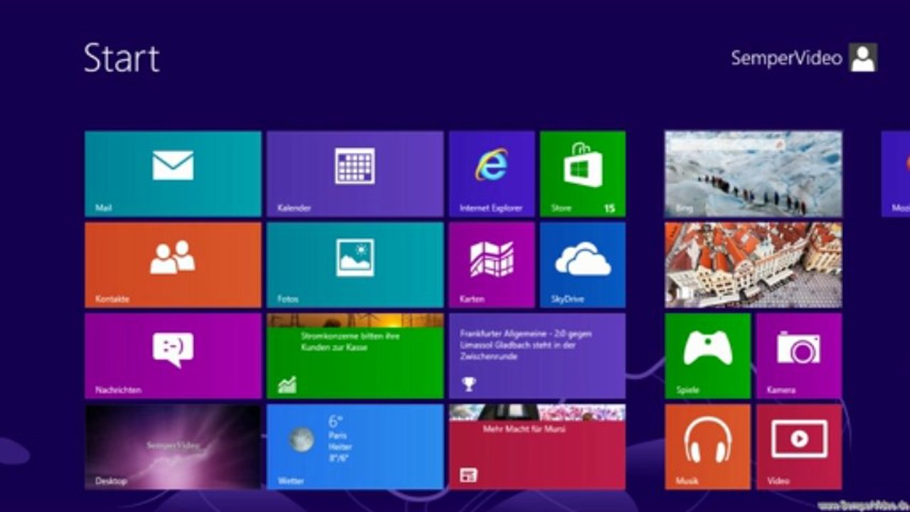 Windows 8: Erweiterte Booteinstellungen aufrufen