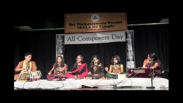 SRI VENKATESWARASWAMY TEMPLE: ACD MUSIC FESTIVAL: VAISHALI DHANDE: BHAIRAV