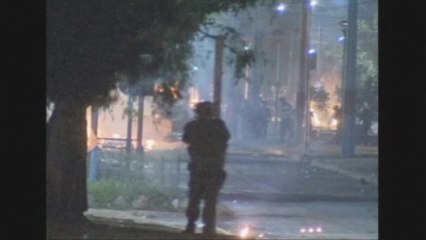 Scenes from the inferno in Chile as students clash with police