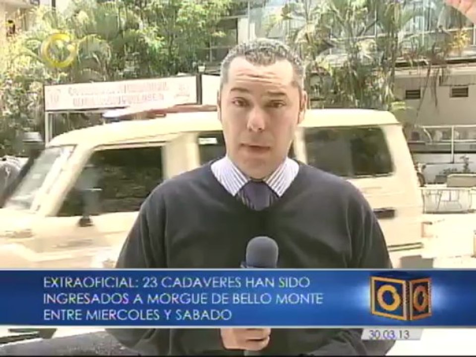 Extraoficial: Al menos 429 cuerpos fueron ingresados a la morgue de Bello Monte en lo que va de marzo