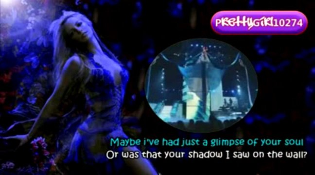 Britney Spears - Shadow KARAOKE INSTRUMENTAL with live performance - YouTube