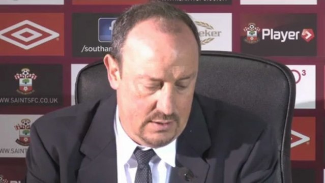Benítez: Tuvimos ocasiones para ganar el partido