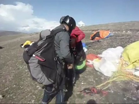 Soner Genel & Halil Kılıç _ Tandem uçuşu Ayaş Ankara 30/03/2013