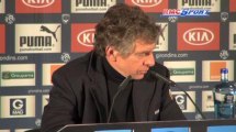 Ligue 1 / Les réactions de F. Gillot et C. Gourcuff après Bordeaux - Lorient - 30/03