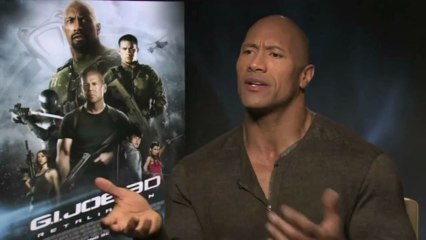 G. I. Joe -- Dwayne Johnson Interview