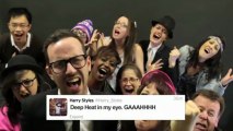heat's Twitter Awards: heat's house choir sings the tweets of Harry Styles