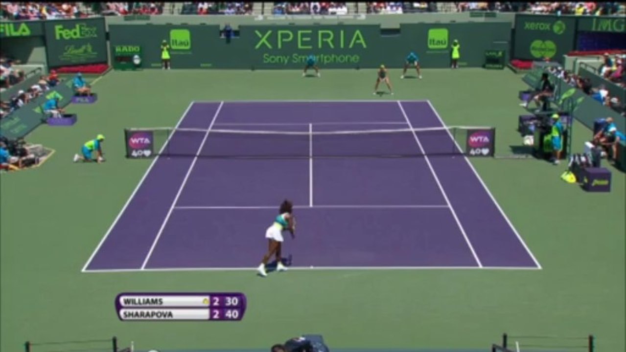 Serena wins record sixth Miami title