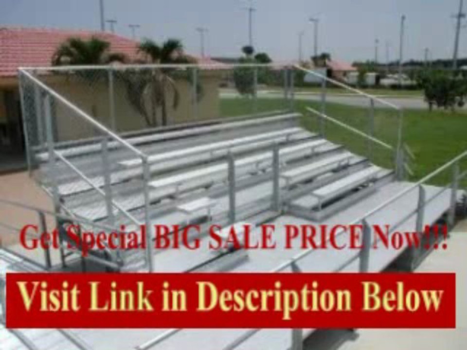 [BEST BUY] Trigon Sports BL1021EL 10 Row 21 ft. Elevated Bleacher