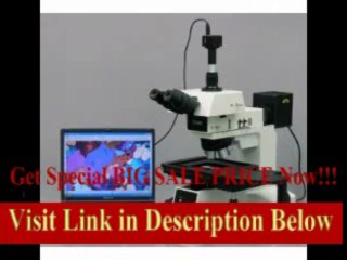 Скачать видео: [BEST PRICE] AmScope 50X-1500X Brightfield / Darkfield (BF/DF) Polarizing Metallurgical Microscope