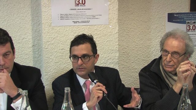 Courbevoie 3.0 - débat SENIORS avec Arash Derambarsh, Thierry Solere et Philippe Nahon