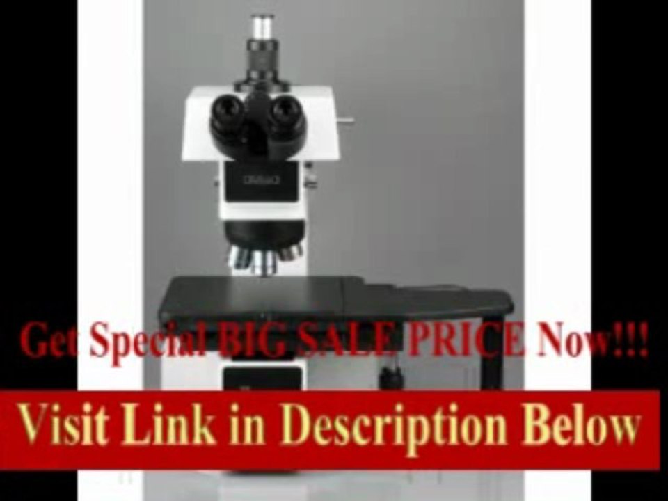 [FOR SALE] AmScope 50X-1500X Brightfield / Darkfield (BF/DF) Polarizing Metallurgical Microscope