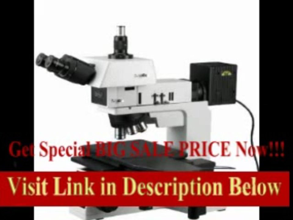 [BEST BUY] AmScope 50X-2000X Brightfield / Darkfield (BF/DF) Polarizing Metallurgical Microscope
