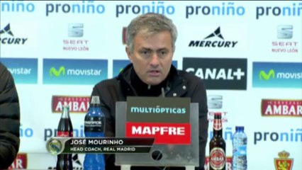 Mourinho: "Lo que podemos perder es la segunda plaza"