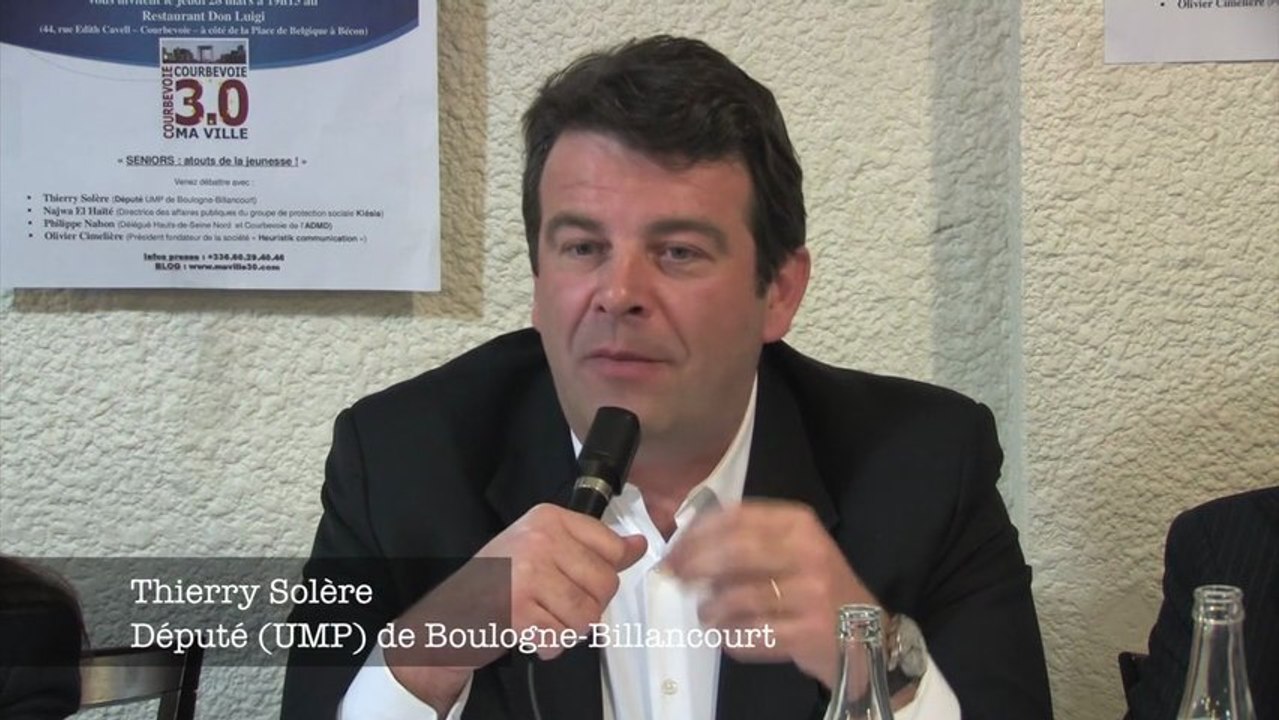 Courbevoie 3.0 - débat SENIORS avec Thierry Solere et Arash Derambarsh
