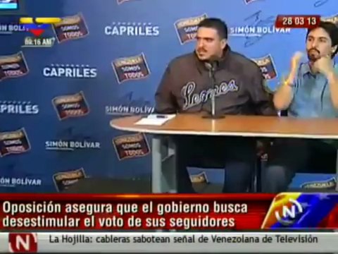 Dirigentes de oposición acusan al Gobierno por desestimular el voto