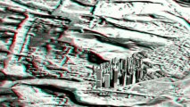 3d video жизнь на луне  life on the moon red and blue cyan﻿ glasses