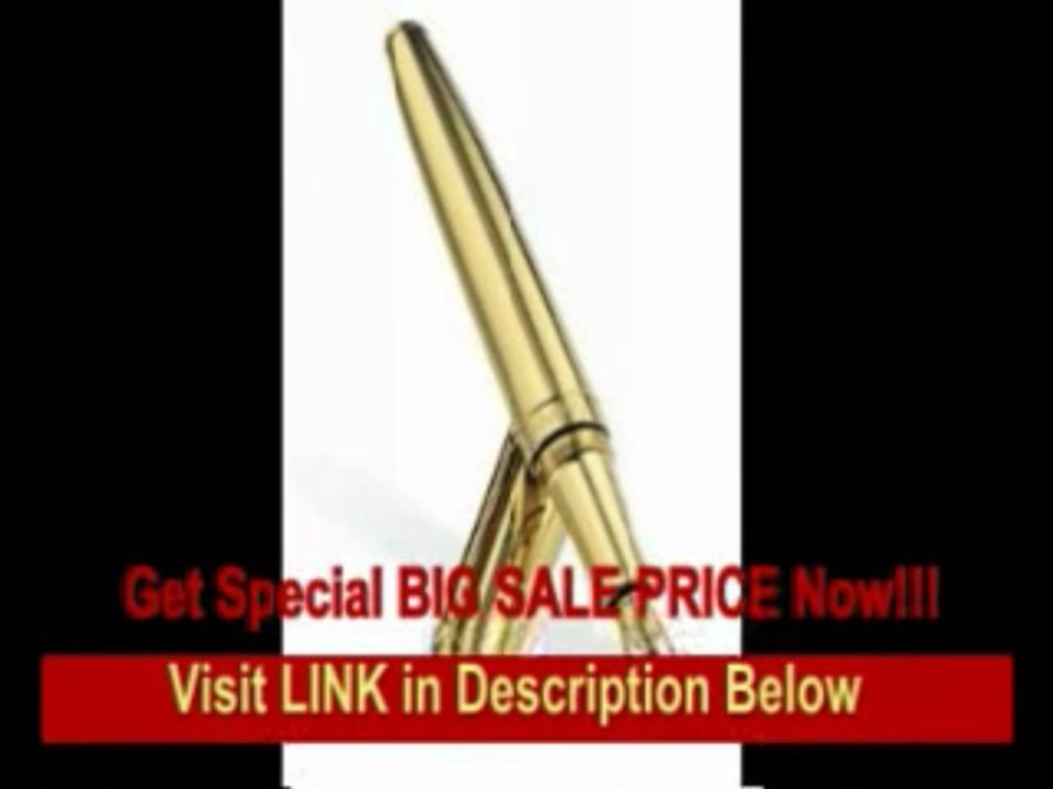 [SPECIAL DISCOUNT] Caran D'ache Leman Jewelry yellow gold 18ct Medium Point Fountain Pen - CA-5089106