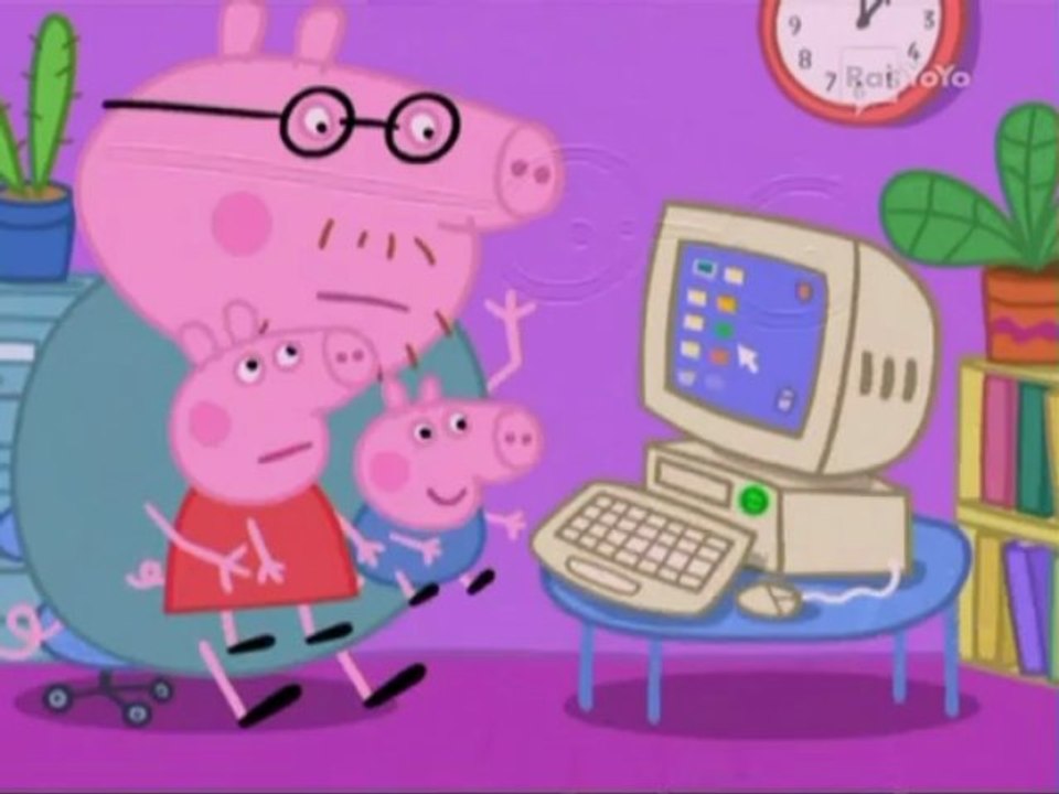 Peppa Pig in italiano - Mamma Pig al lavoro - http://peppapeppapig.blogspot.it
