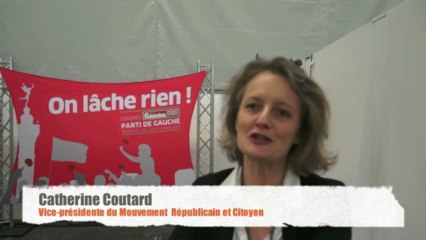 ITW de Catherine Coutard (MRC) au congrès du PG