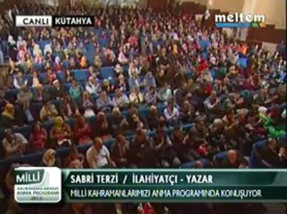 Meltem Tv Sabri Terzi Kütahya Konferansı 30,03,2013