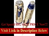 [BEST BUY] Montegrappa Barbiere Fountain Pen Yellow Gold With Stones Broad