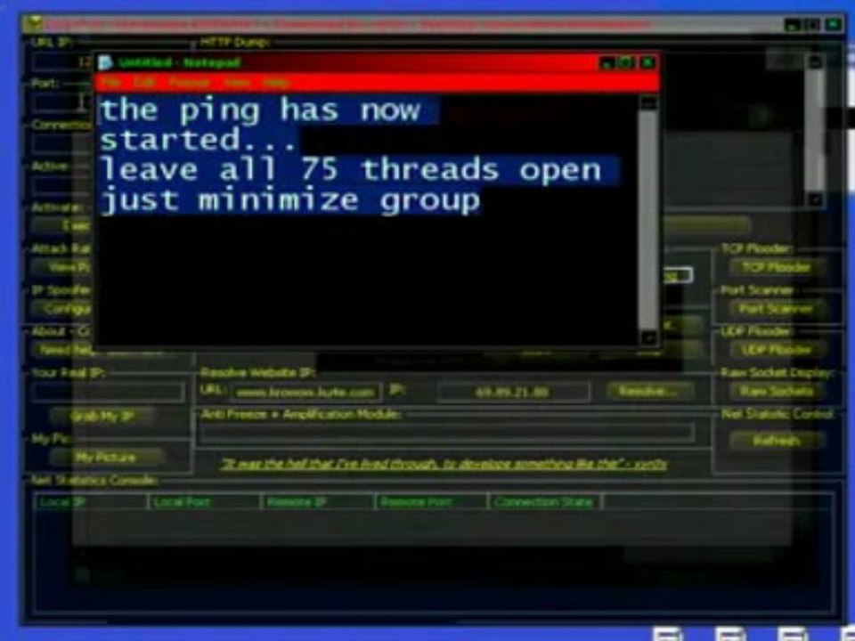 DDos Attack + Download - YouTube - Dailymotion Video
