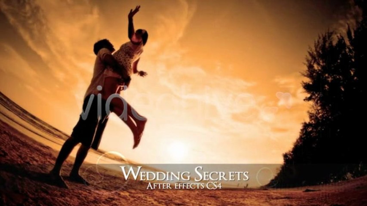 After Effects Template HD  INTRO VIDEO LOGO TRAILER    Wedding Secrets