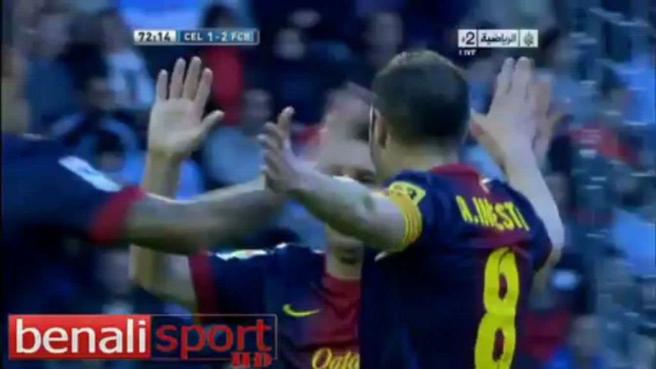 اهداف سلتا فيغو2-2برشلونة(30/03/2013)الدوري الاسباني29تعليق يوسف سيف