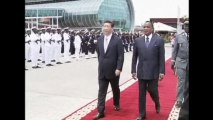 China's Xi bestows gifts on Congo