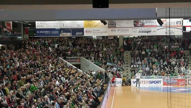 Ambiance + But Bojan Beljanski / Frisch auf Göppingen - Balingen / 26ème journée handball Bundesliga