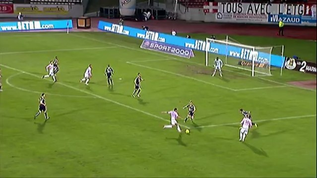 But Floyd AYITE (12ème) - Evian TG FC - Stade de Reims (2-2) - saison 2012/2013