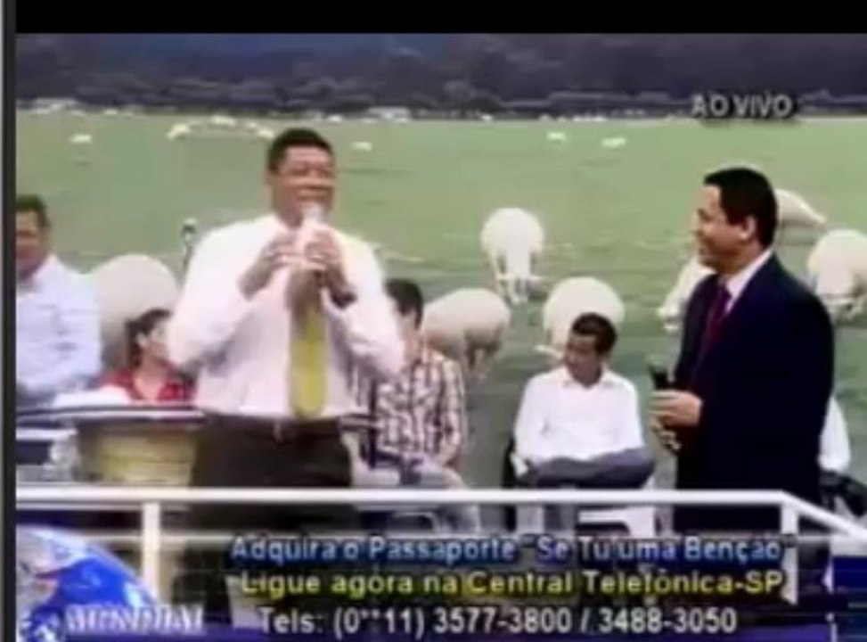 Ap Valdemiro Boiadeiro destrata seu proprio Bispo 31/03/2013